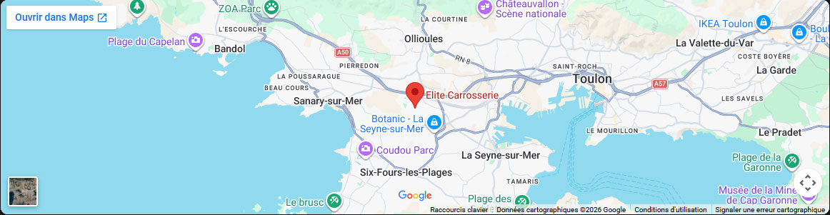 Localisation Elite Carrosserie