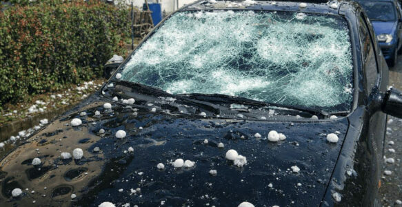 Orages et grêle : comment protéger sa voiture et réparer les impacts ?
