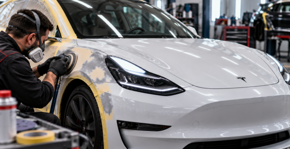 Tesla et voitures électriques : une carrosserie qui demande un savoir-faire adapté
